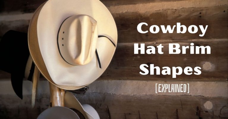 cowboy hat brim shapes