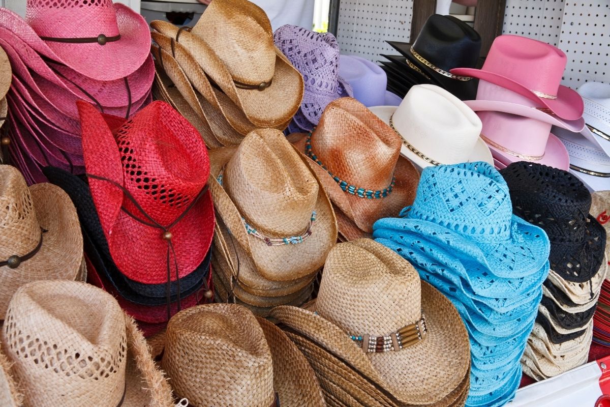 Cowboy Hats in different colors