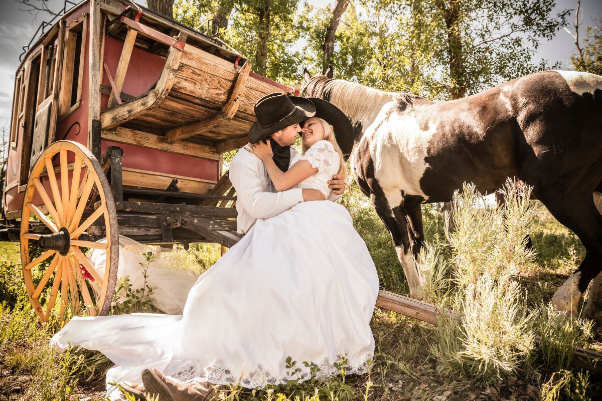 Romantic Cowboy Wedding